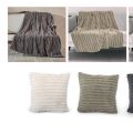 Plaid/blanket & cushion Chartreux polar plaid, pillow case, bathrobe very soft, handkerchief for men, heavy curtain, polar blanket, beachcushion, Handkerchiefs - Maintenance articles